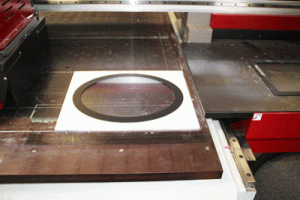 Printing onto Polycarbonate Oval Shapes